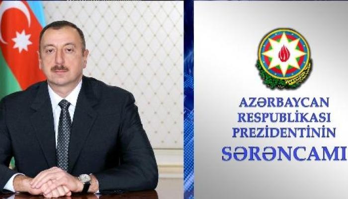 Распоряжение Президента Азербайджанской Республики о праздновании 190<abbr>-</abbr>летия Хуршидбану Натаван