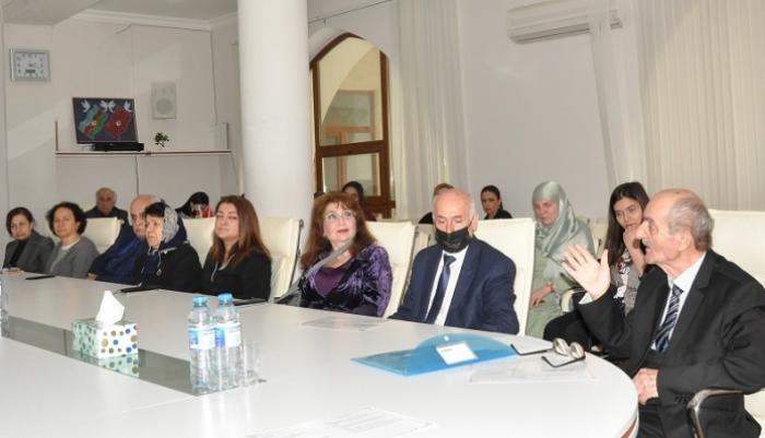 A scientific<abbr>-</abbr>theoretical seminar on 'Medieval Azerbaijani literature: conceptual issues' held