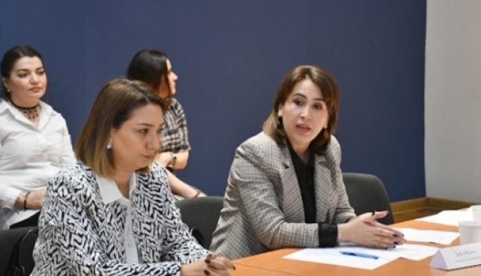 The young scientist attended the <abbr>event</abbr> on 'Heydar Aliyev phenomenon for contemporary Azerbaijani youth'.