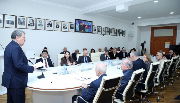 ANAS Institute of Literature held the next Scientific Council 