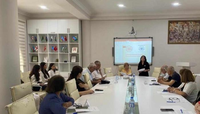 Defense of the master‘s theses was held at ANAS Institute of Literature