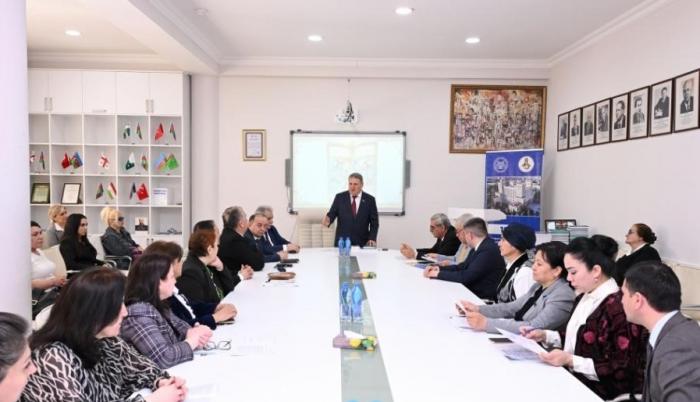 ANAS Institute of Literature held a scholarly symposium on 'Mohammed Fuzuli and the Turkic world' 