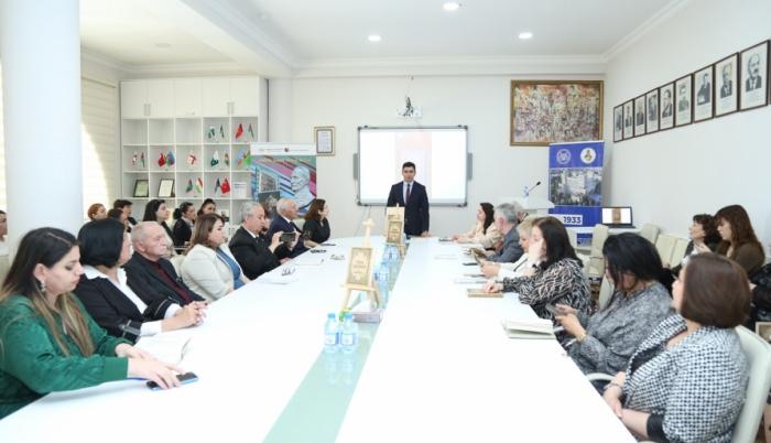 The presentation ceremony of Abdulla Shaig‘s book 'Turkish Garland' was held
