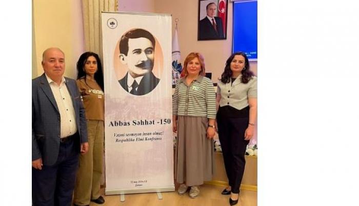 Прошла республиканская научная конференция посвящается 150<abbr>-</abbr>летию Аббаса Саххата «Нет человека, который не любил бы свою страну!» 