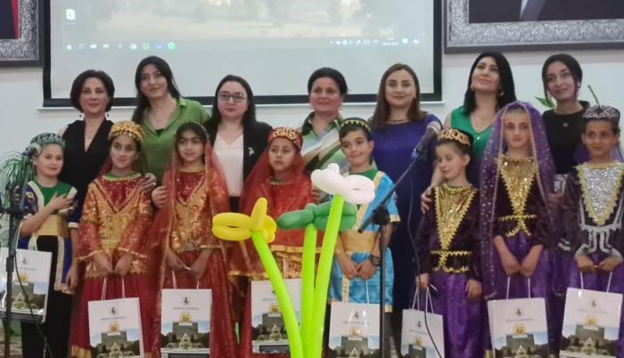 Employees of the Department of Children\‘s Literature held the meetings in Oguz region