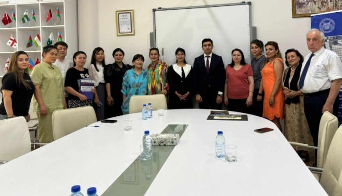 ANAS Literary Institute held a meeting with young people from Uzbekistan