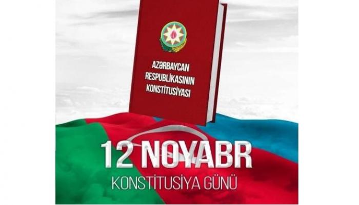 12 Noyabr <abbr>-</abbr> Azərbaycan Respublikasının Konstitusiya Günüdür