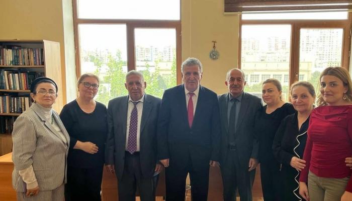 Академик Иса Габиббейли оценил деятельность отдела «Устного народного творчества и литературных памятников»