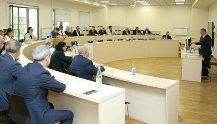 Qarabağ Universitetində AMEA Rəyasət Heyətinin iclası keçirilib