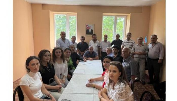 Ədəbiyyat İnstitutu milli mətbuatın150 illiyini Xaçmazda qeyd edib