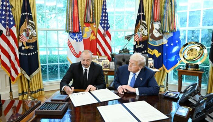 Vaşinqtonda Azərbaycan Respublikası Hökuməti ilə Amerika Birləşmiş Ştatları Hökuməti arasında Anlaşma Memorandumu imzalanıb