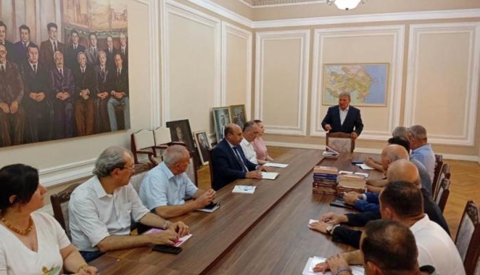 AMEA<abbr>-</abbr>nın 80 illiyinə hazırlıq məsələləri müzakirə olunub