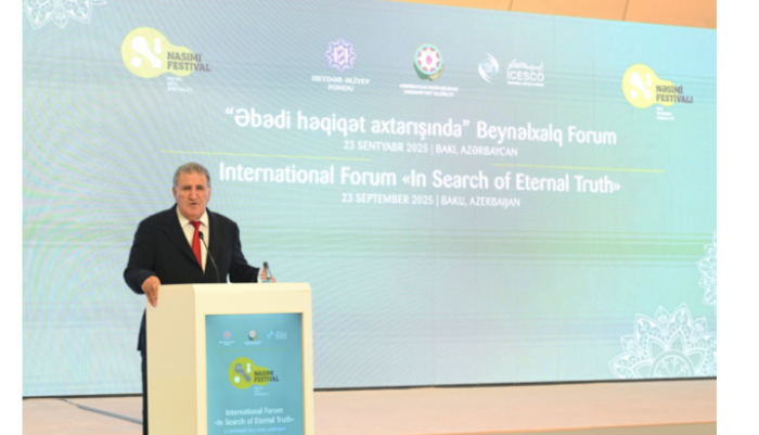 Academician Isa Habibbeyli attended the opening of the Nasimi Festival held at the Heydar Aliyev Center