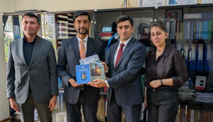 Pakistandan olan tədqiqatçı Ədəbiyyat İnstitutunun qonağı olub